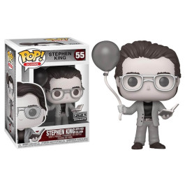 Funko Black & White Stephen King with Red Balloon