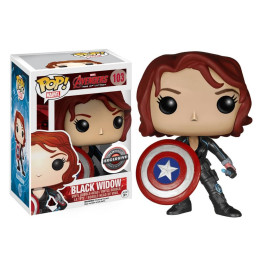 Funko Black Widow with Shield