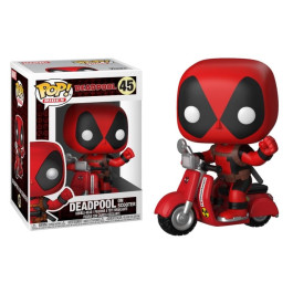 Funko Deadpool on Scooter