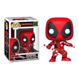 Funko Deadpool with Candy Canes