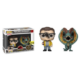 Funko John Nedry & Dilophosaurus