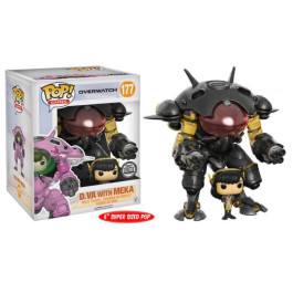 Funko D.VA with Meka Carbon Fiber