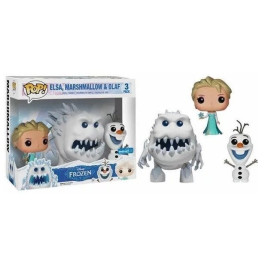 Funko Elsa, Marshmallow & Olaf