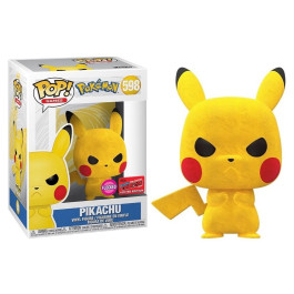 Funko Flocked Pikachu Angry