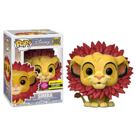 Funko Flocked Simba Leaf Mane