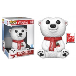 Funko Giant Coca-Cola Polar Bear 10''
