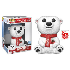 Funko Giant Coca-Cola Polar Bear 10''