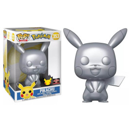 Funko Giant Metallic Pikachu Silver 10''