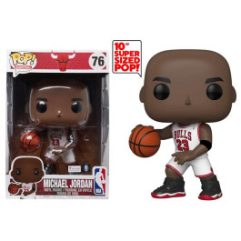 Funko Giant Michael Jordan White Home Jersey 10''