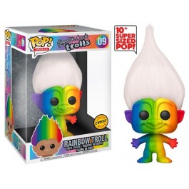 Funko Giant Rainbow Troll 10'' Chase
