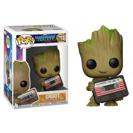 Funko Groot with Mix Tape