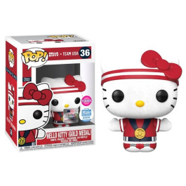 Funko Flocked Hello Kitty Gold Medal