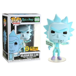 Funko Hologram Rick Clone GITD