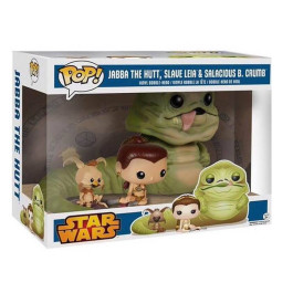 Funko Jabba, Leia & Salacious Crumb