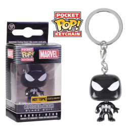 Funko Keychain Black Suit Spider-Man