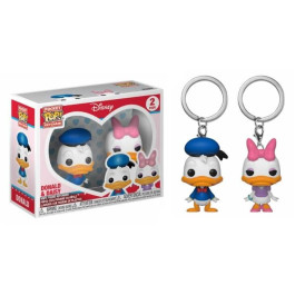 Funko Keychain Donald & Daisy