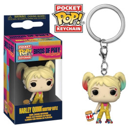 Funko Keychain Harley Quinn Boobytrap Battle