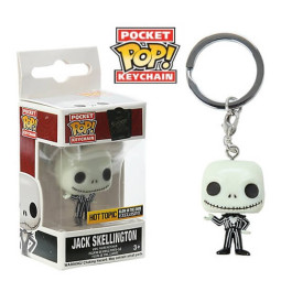 Funko Keychain Jack Skellington GITD