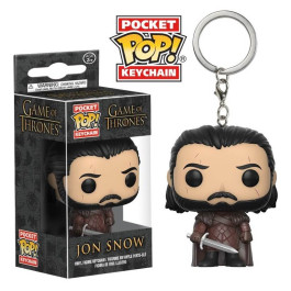 Funko Keychain Jon Snow King in the North