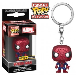 Funko Keychain Metallic Spider-Man