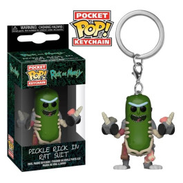 Funko Pickle Rick in Rat Suit