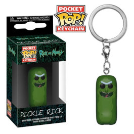 Funko Keychain Pickle Rick