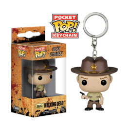 Funko Keychain Rick Grimes