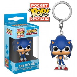 Funko Keychain Sonic with Ring