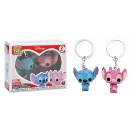 Funko Keychain Stitch & Angel