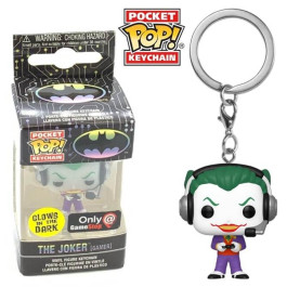 Funko Keychain The Joker Gamer GITD