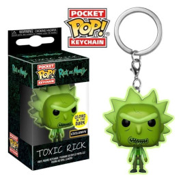 Funko Keychain Toxic Rick