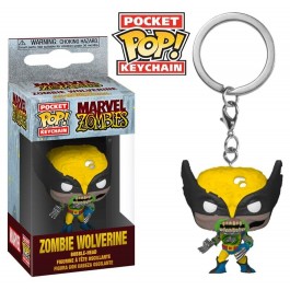 Funko Keychain Zombie Wolverine