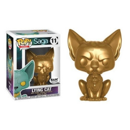 Funko Lying Cat Gold