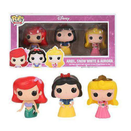 Funko Mini Ariel, Snow White & Aurora