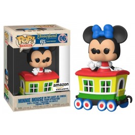 Funko Minnie Mouse on the Casey Jr. Circus Train Attraction