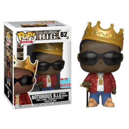 Funko Notorious B.I.G. with Crown Red Jacket