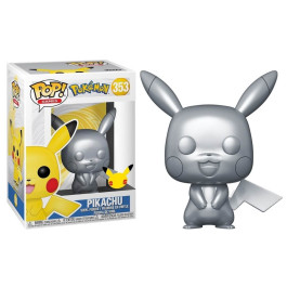 Funko Pikachu Silver Metallic