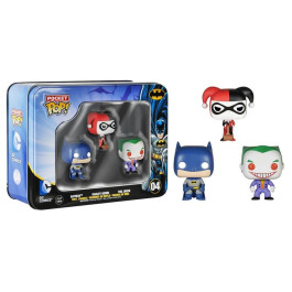 Funko Pocket Batman, Joker & Harley Quinn