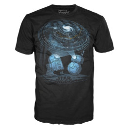 Funko Pop Tee Droids Map to Skywalker XL