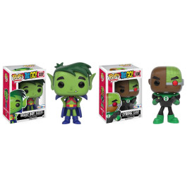 Funko Beast Boy & Cyborg