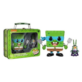 Funko Spongebob Leonardo and Plankton Shredder