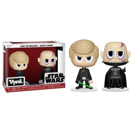 Funko Vynl Luke Skywalker + Darth Vader