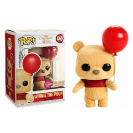 Funko Flocked Winnie the Pooh with Red Balloon