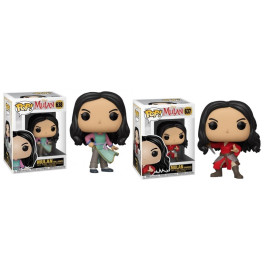 Funko Mulan Villager e Funko Mulan Warrior