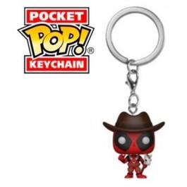 Funko Mystery Keychain Deadpool Cowboy
