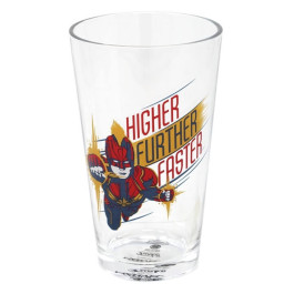 Pint Glass Captain Marvel