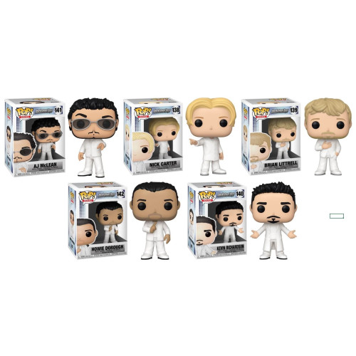 Funko Mania Funko Backstreet Boys S rie Completa Music Rock