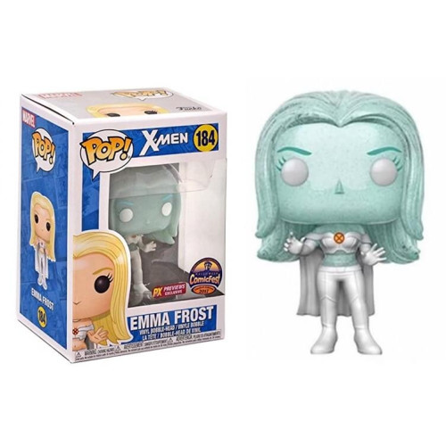 Funko Mania Funko Emma Frost Diamond, Halloween ComicFest Exclusive, XMen, Marvel, Rainha