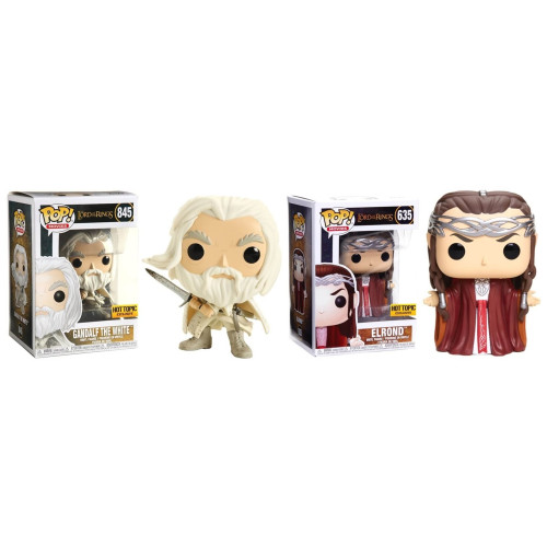 Funko Mania Funko Gandalf the White Elrond Hot Topic Exclusive