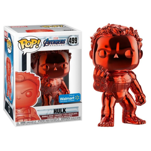 Chrome hulk funko pop walmart exclusive store